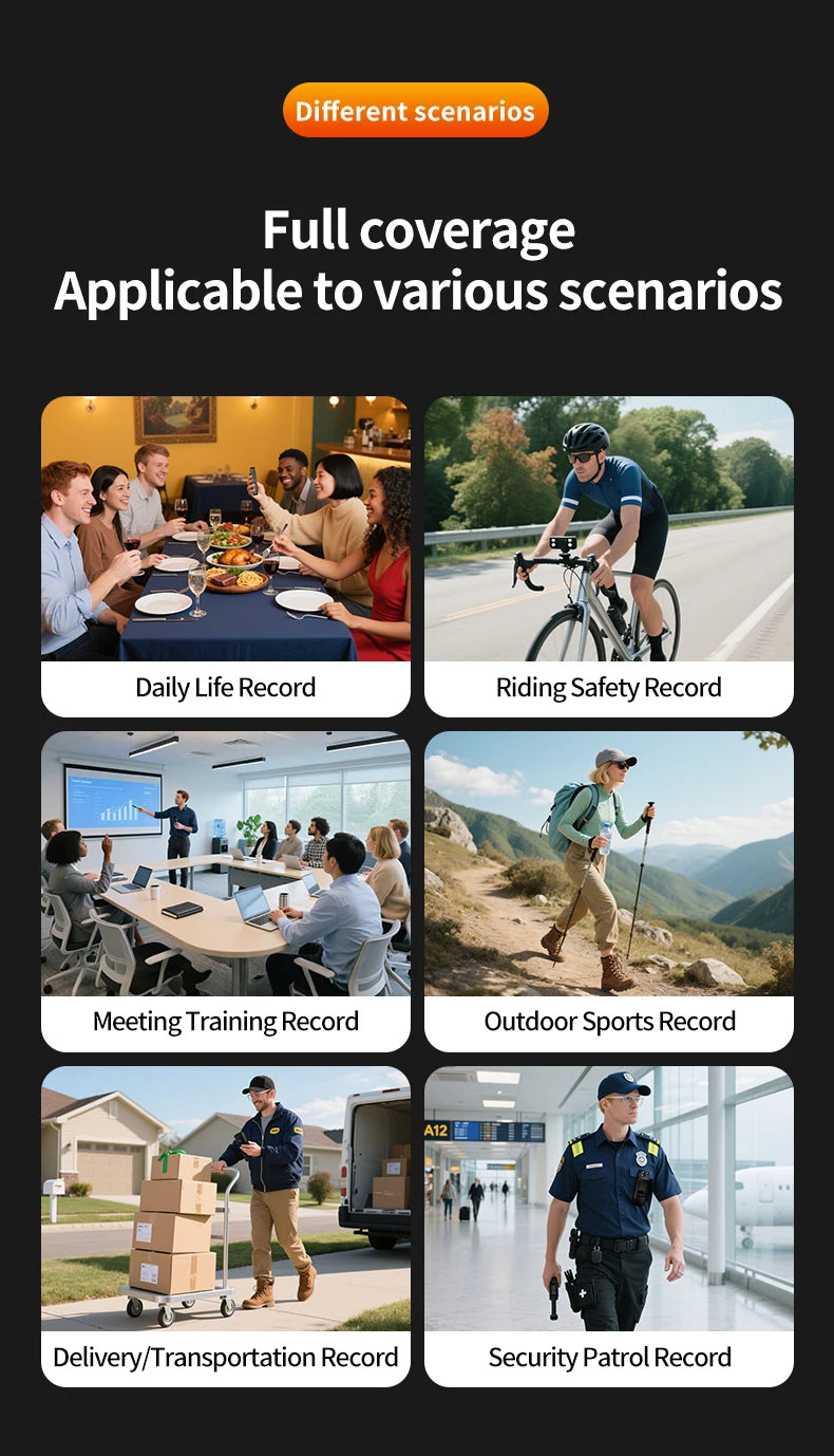 Caméscope numérique compact et portable haute définition
