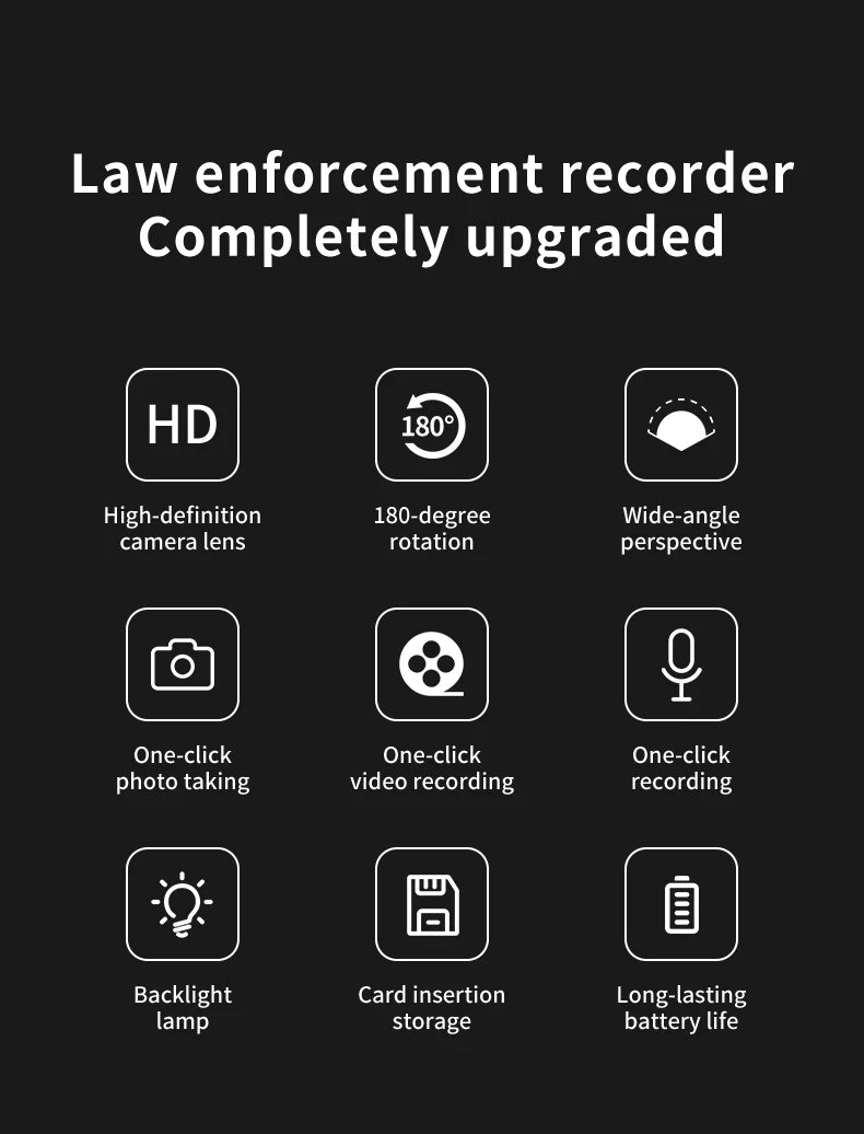 Caméscope numérique compact et portable haute définition