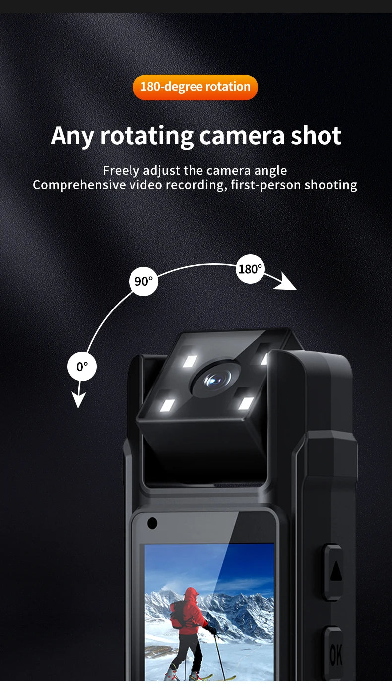 Caméscope numérique compact et portable haute définition