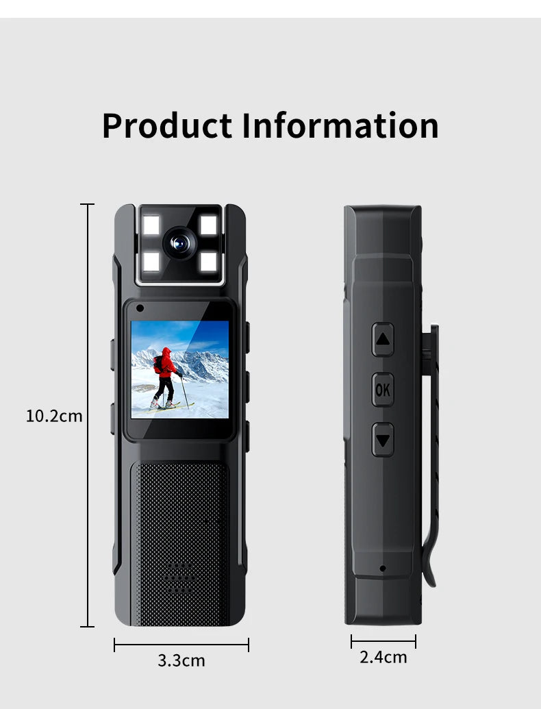 Caméscope numérique compact et portable haute définition